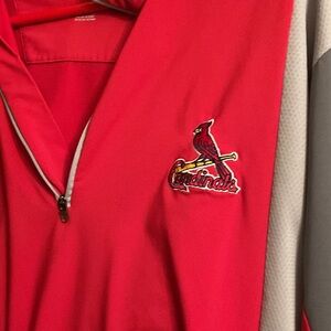 Cardinals Red Quarter-Zip Pullover sports